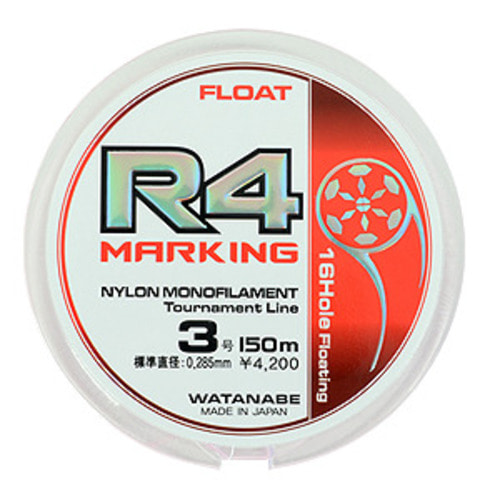 [인팩션]R4 플로팅 16홀 낚싯줄(150m,200m) (일본직수입) 모노라인