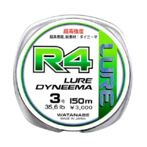[인팩션] R4 루어 다이니마 150m 낚시줄 (일본직수입) 합사라인 민물,바다겸용